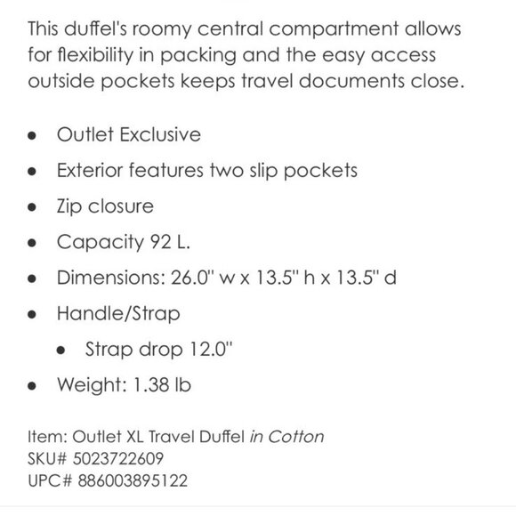 Vera Bradley A Cat's Life Extra Large (XL) Traveler Duffel Bag NWT - Picture 5 of 5